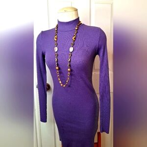 H&M Turtleneck dress long sleeves size S
